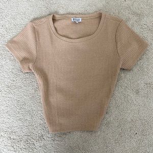 Beginning Boutique Open Back Crop Top